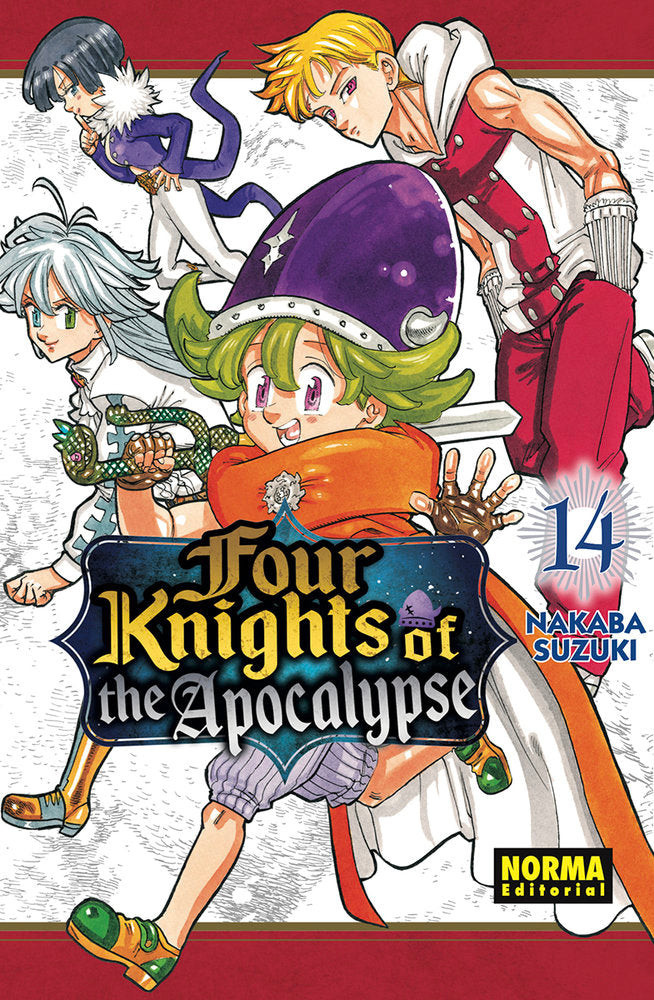 FOUR KNIGHTS OF THE APOCALYPSE, de SUZUKI | portada del libro