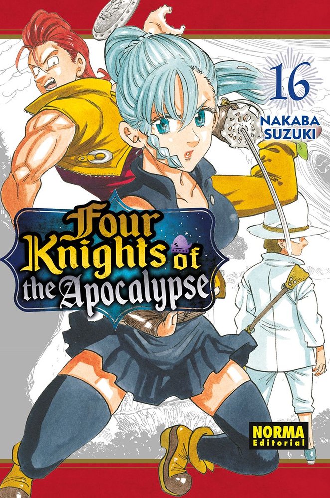 FOUR KNIGHTS OF THE APOCALYPSE 16, de SUZUKI | portada del libro