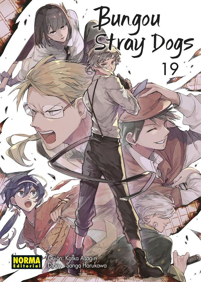 BUNGOU STRAY DOGS 19, de ASAGIRI | portada del libro