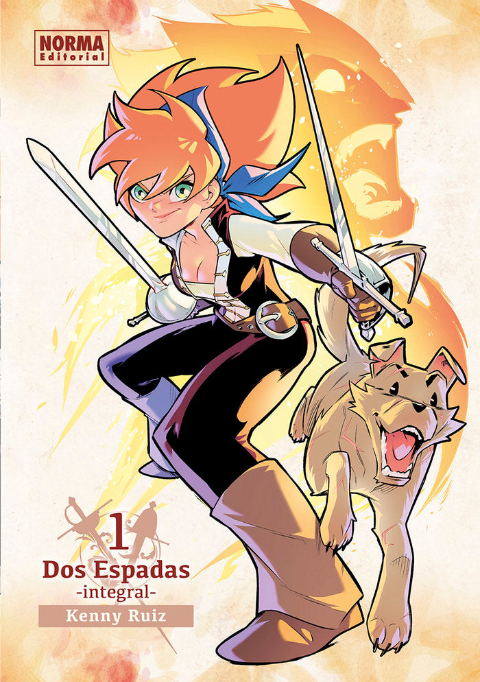 DOS ESPADAS. EDICION INTEGRAL, de KENNY RUIZ | portada del libro