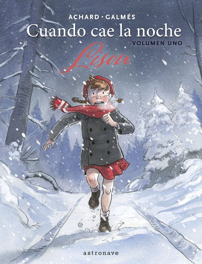 1.CUANDO CAE LA NOCHE. LISOU, de GALMES, TONI | portada del libro
