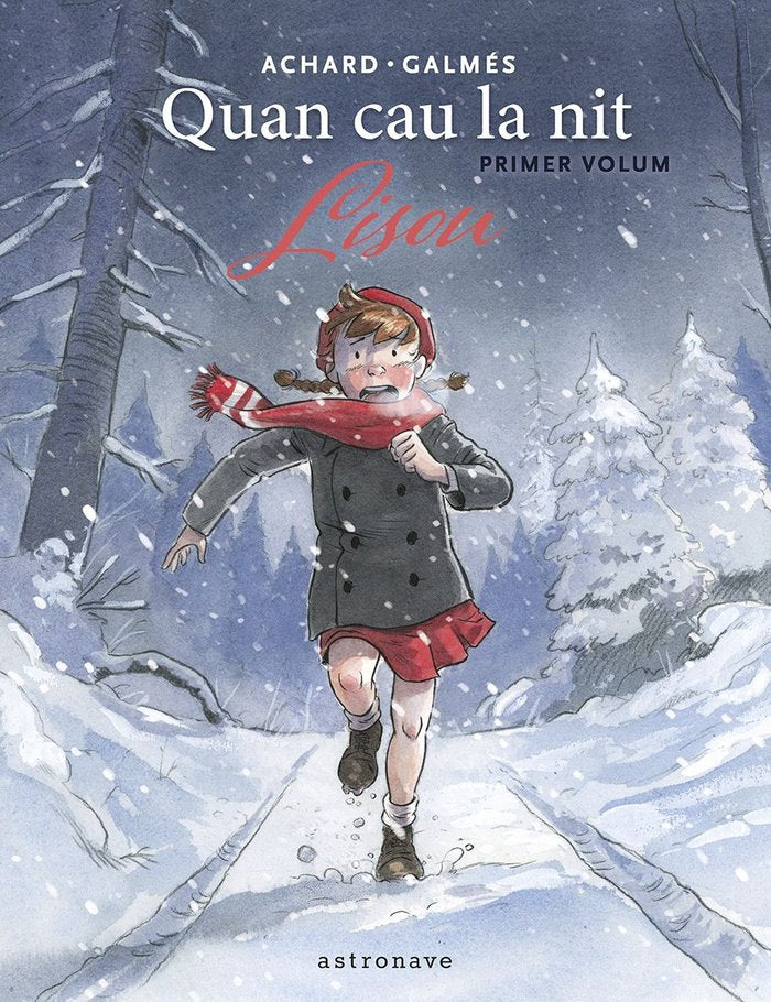 1.QUAN CAU LA NIT. LISOU, de GALMES, TONI | portada del libro