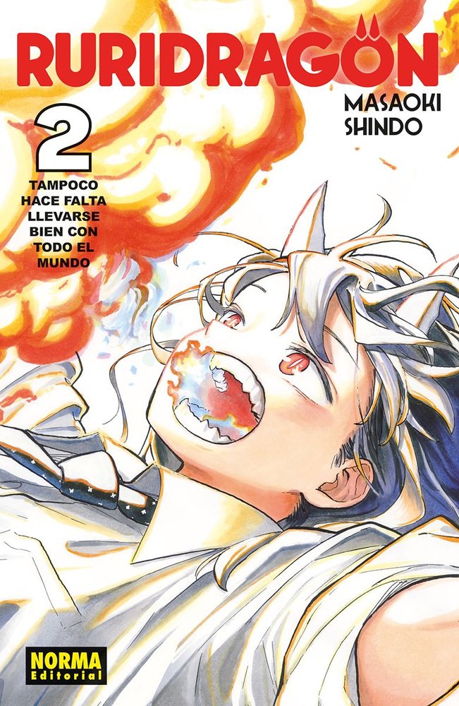 RURIDRAGON 02, de MASAOKI SHINDO | portada del libro
