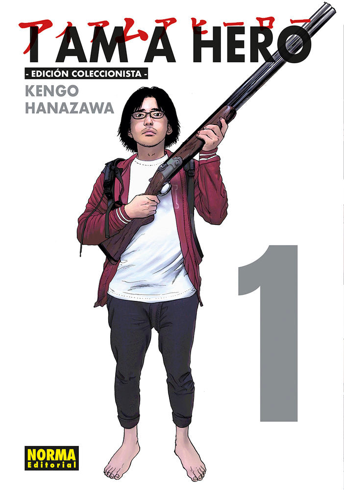 I AM A HERO. INTEGRAL 01, de HANAZAWA, KENGO | portada del libro
