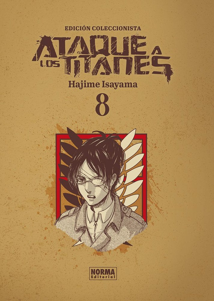 ATAQUE A LOS TITANES ED. INTEGRAL 08, de ISAYAMA, HAJIME | portada del libro