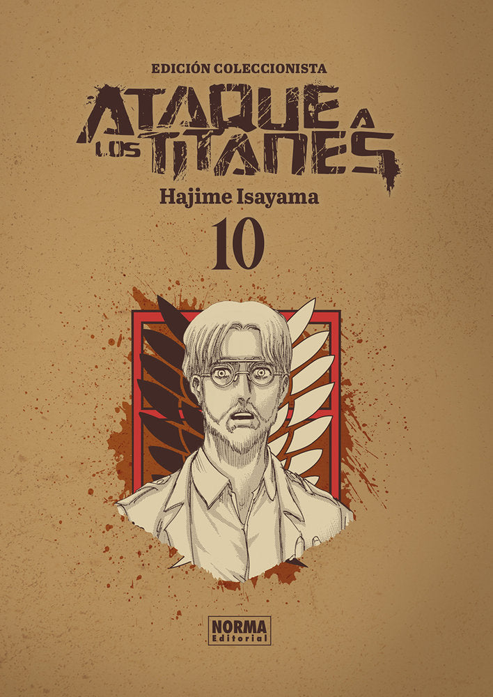 ATAQUE A LOS TITANES ED. INTEGRAL 10, de ISAYAMA, HAJIME | portada del libro