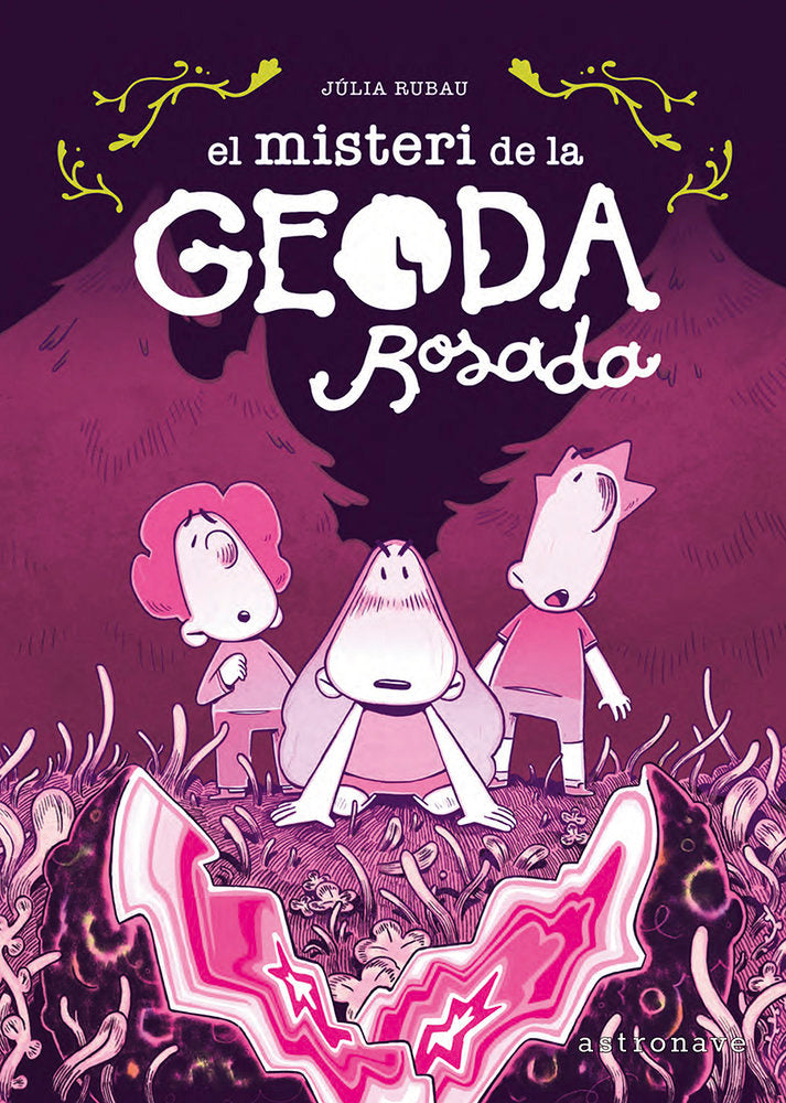 EL MISTERI DE LA GEODA ROSADA, de JULIA RUBAU | portada del libro
