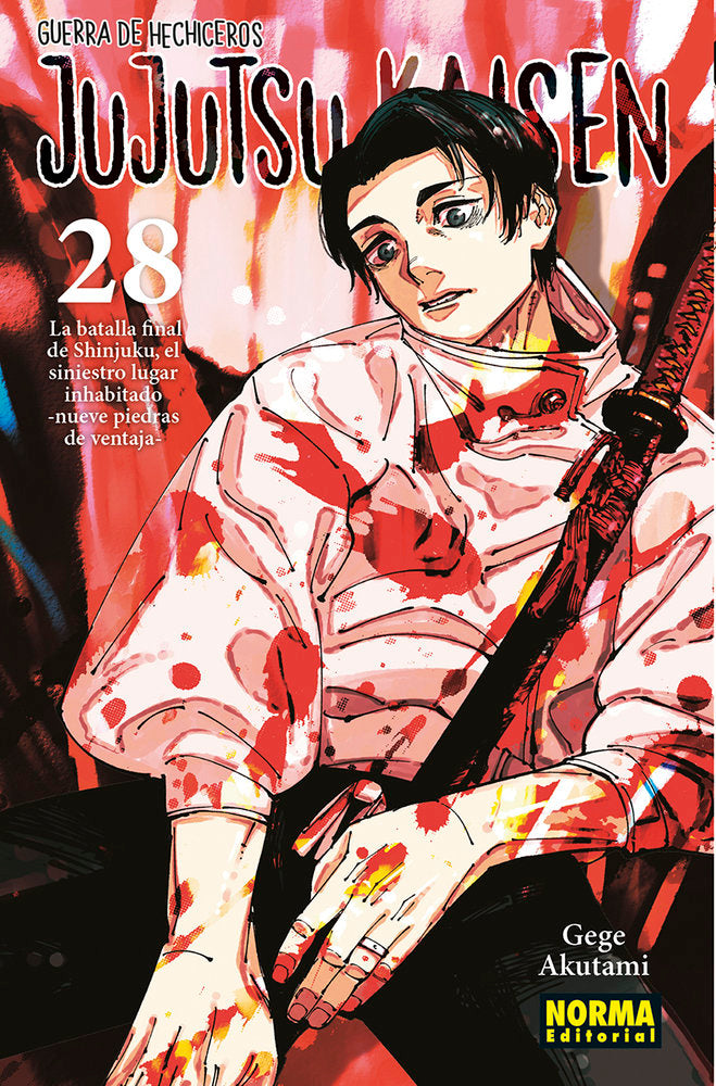 JUJUTSU KAISEN 28, de AKUTAMI | portada del libro
