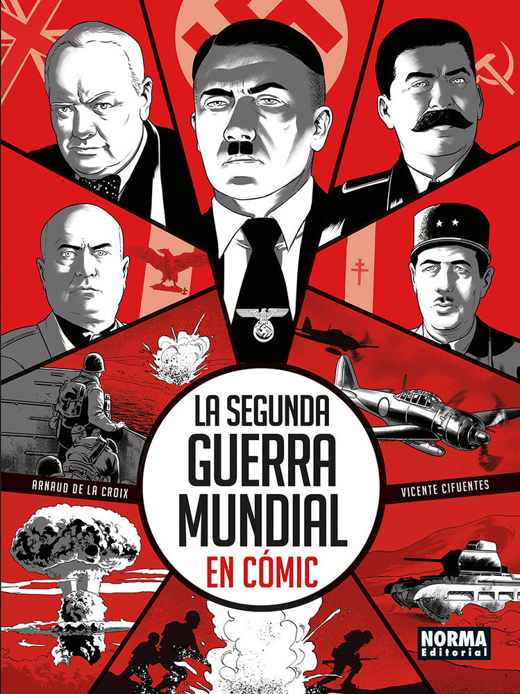 LA SEGUNDA GUERRA MUNDIAL EN COMIC, de CIFUENTES | portada del libro