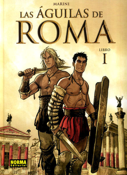 LAS AGUILAS DE ROMA 1 (NUEVO PVP), de ENRICO MARINI | portada del libro