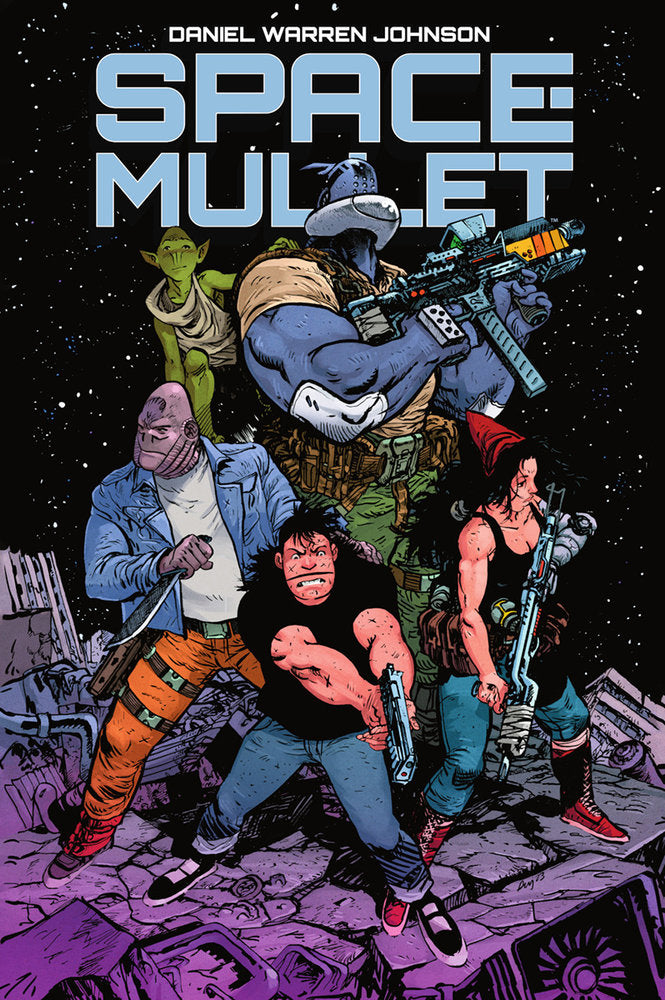 SPACE-MULLET, de WARREN JOHNSON | portada del libro