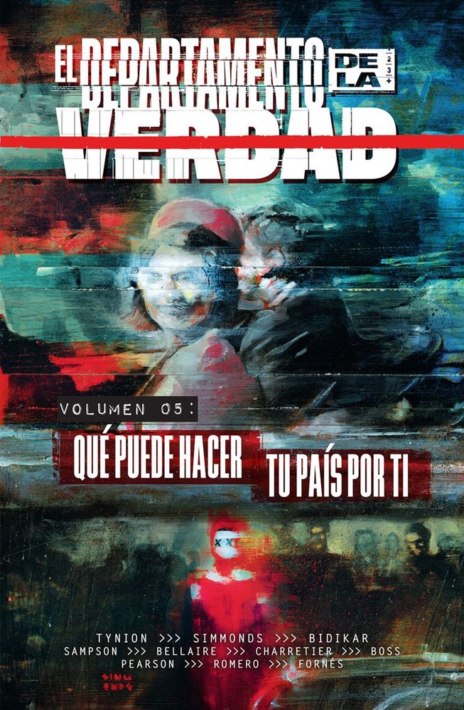 EL DEPARTAMENTO DE LA VERDAD 05: QUE PUEDE HACER TU PAIS POR TI, de TYNION IV | portada del libro