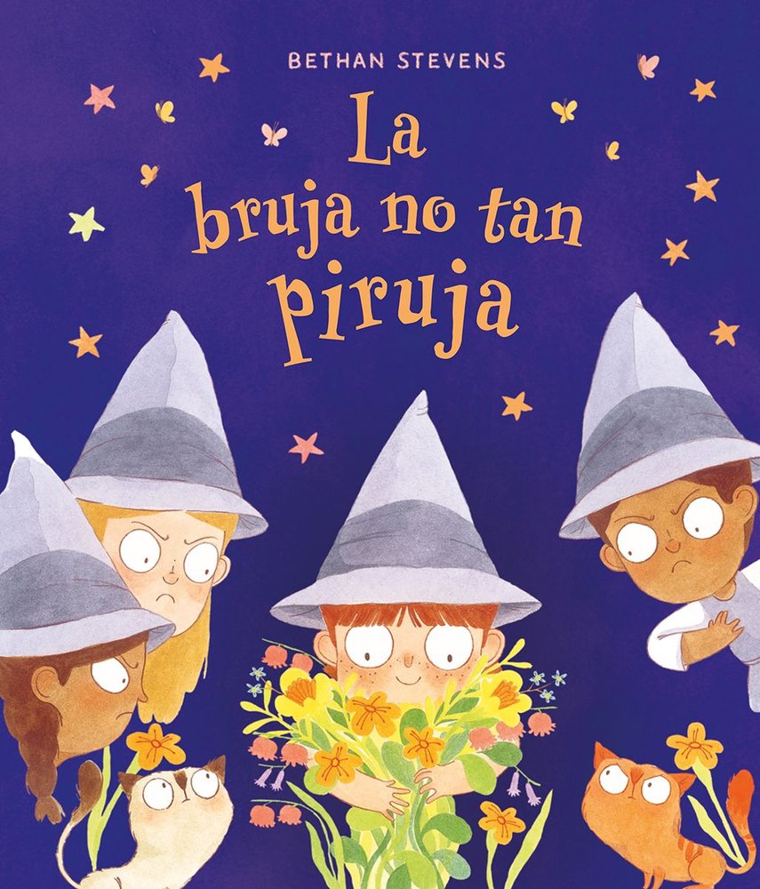 LA BRUJA NO TAN PIRUJA, de BETHAN STEVENS | portada del libro