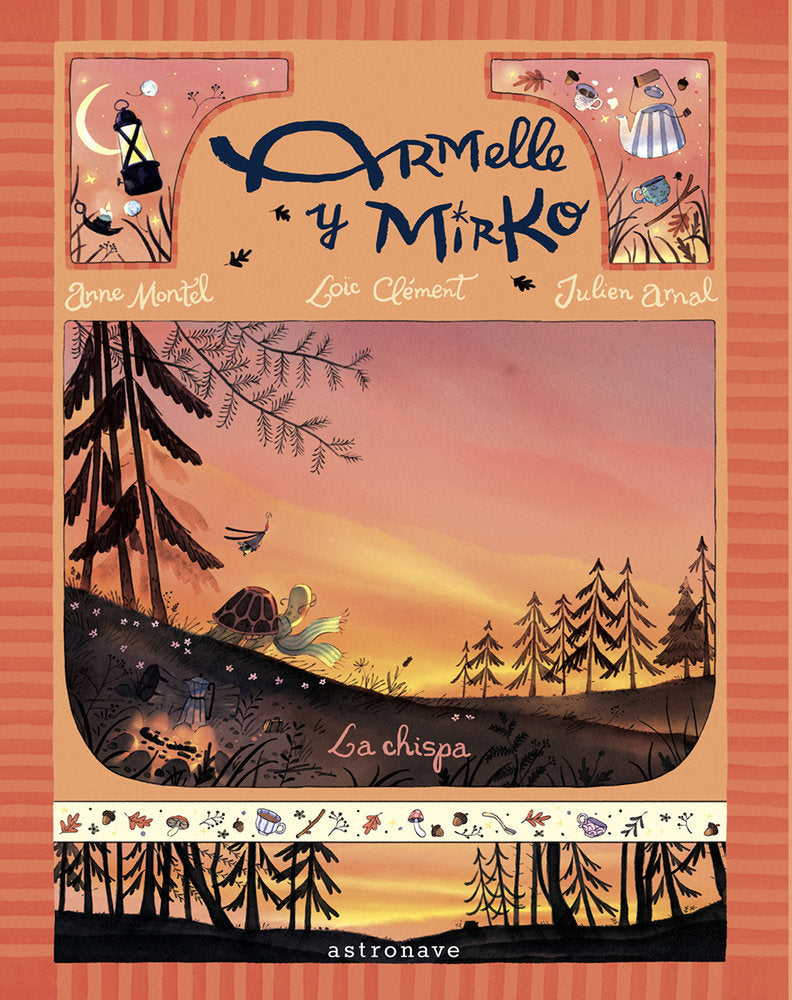 ARMELLE Y MIRKO 01. LA CHISPA, de LOIC CLEMENT | portada del libro
