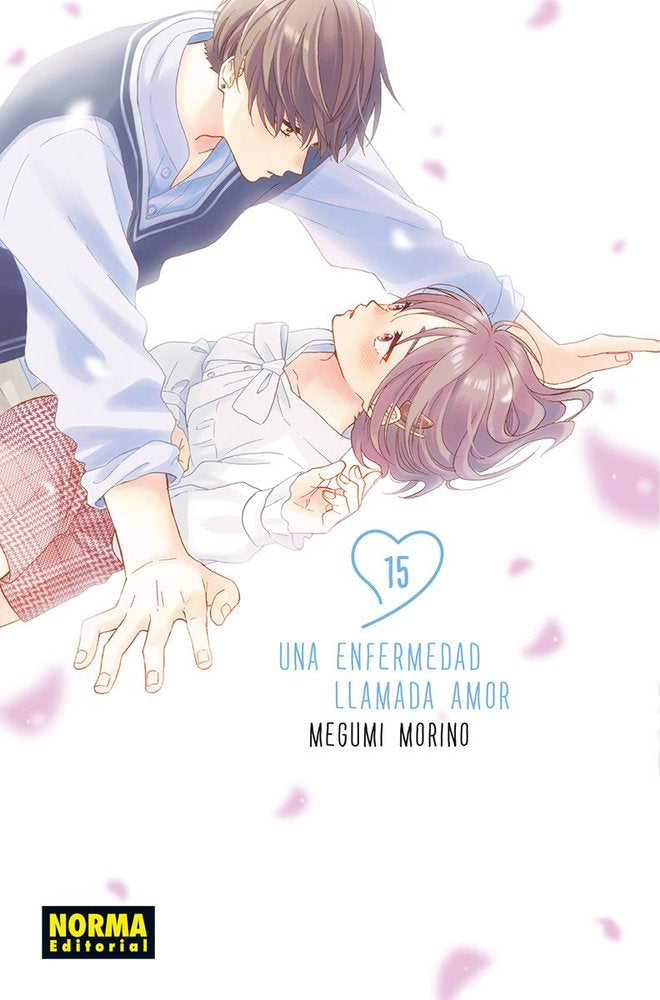 UNA ENFERMEDAD LLAMADA AMOR 15, de MEGUMI MORINO | portada del libro