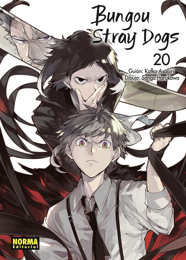 BUNGOU STRAY DOGS 20, de ASAGIRI | portada del libro