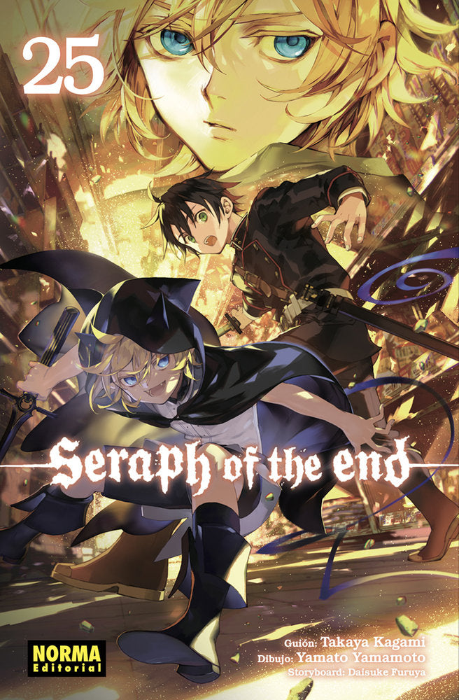 SERAPH OF THE END 25, de KAGAMI | portada del libro