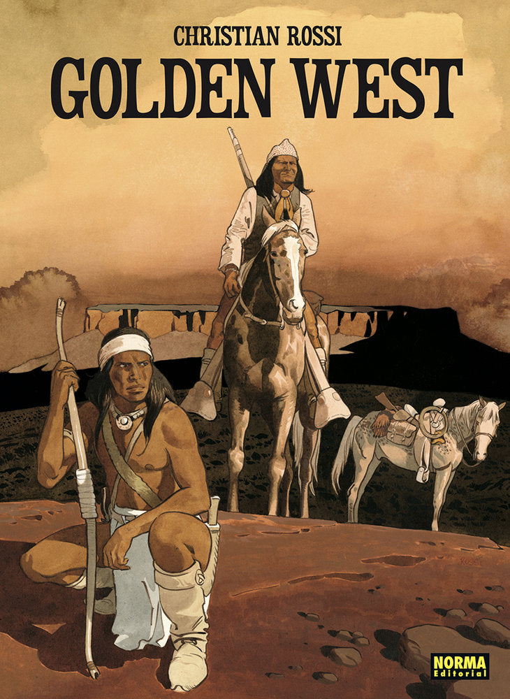 GOLDEN WEST, de CHRISTIAN ROSSI | portada del libro