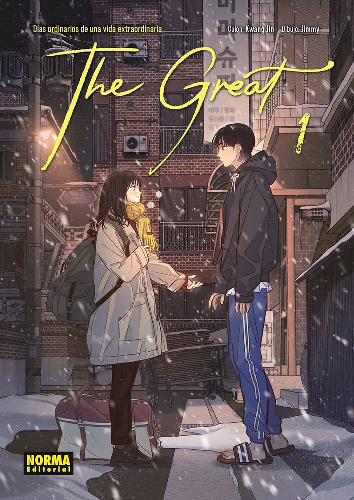 THE GREAT 01, de KWANG JIN | portada del libro