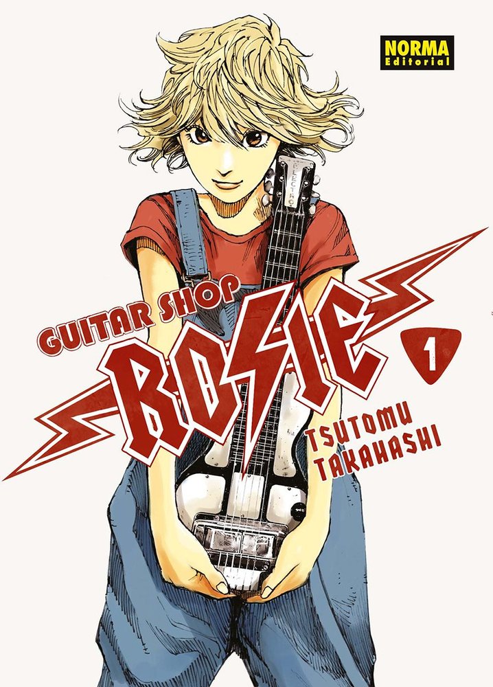 GUITAR SHOP ROSIE 01, de TAKAHASHI | portada del libro