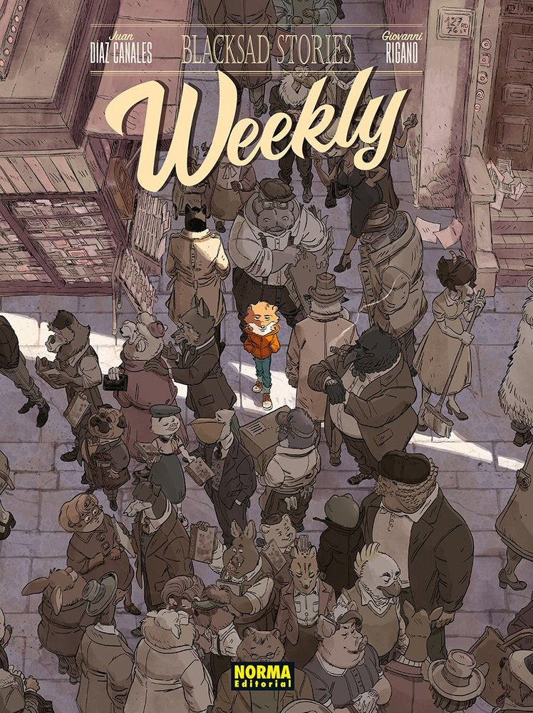 Weekly, de Juan Diaz Canales#Giovanni Rigano | portada del libro