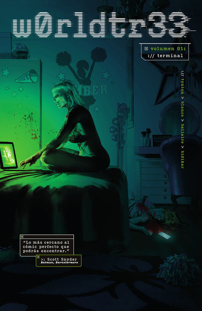 W0RLDTR33 01. TERMINAL, de JAMES TYNION#JORDIE BELLAIRE#FERNANDO BLANCO | portada del libro