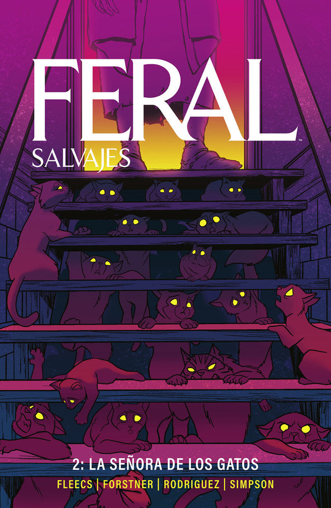 FERAL (SALVAJES) 02. LA SEÑORA DE LOS GATOS, de SIMPSON, BRAD | portada del libro