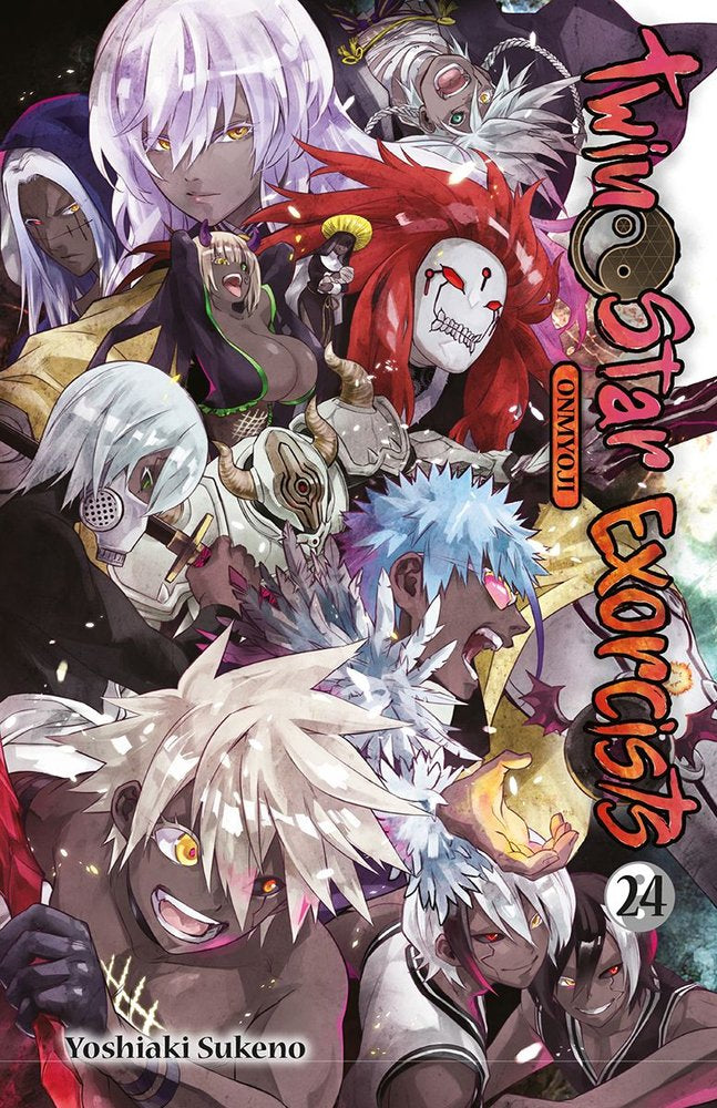TWIN STAR EXORCISTS: ONMYOUJI 24, de SUKENO | portada del libro