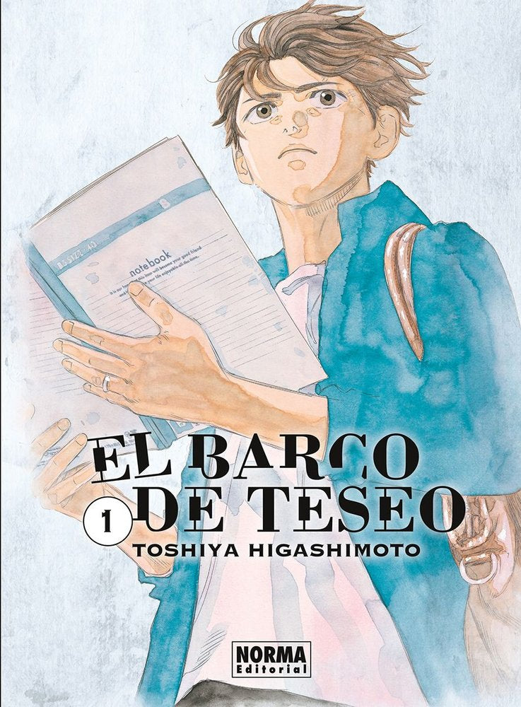 EL BARCO DE TESEO 01, de TOSHIYA HIGASHIMOTO | portada del libro