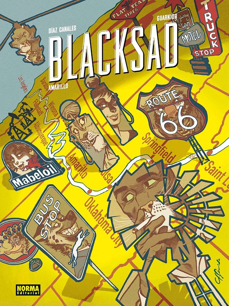 BLACKSAD 5. AMARILLO. EDICION 25 ANIVERSARIO, de , JUAN DIAZ CANALES-JUANJO GUARN | portada del libro
