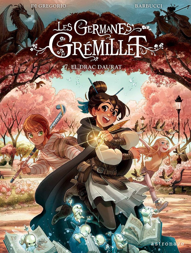 LES GERMANES GREMILLET 7. EL DRAC DAURAT, de DI GREGORIO, GIOVANNI | portada del libro