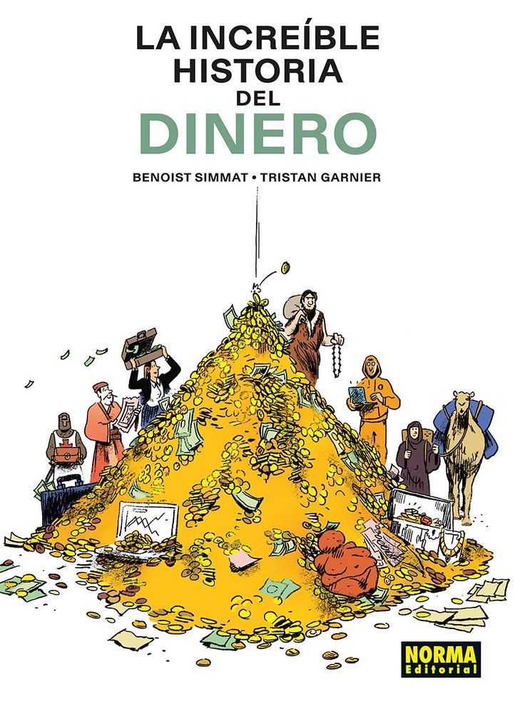 La increíble historia del dinero, de SIMMAT#LANDAIS | portada del libro