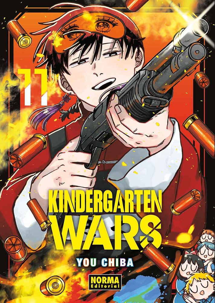 KINDERGARTEN WARS 11, de CHIBA | portada del libro