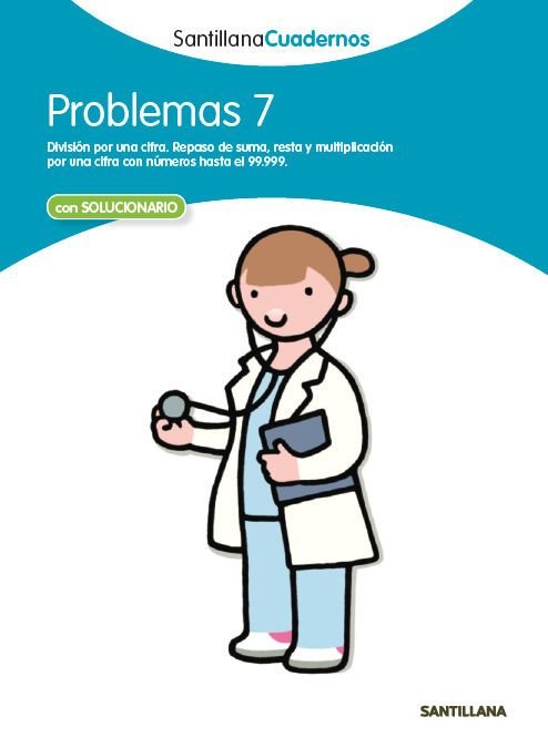 PROBLEMAS 7 SANTILLANA CUADERNOS, de Varios autores | portada del libro