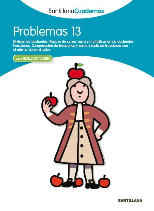 PROBLEMAS 13 SANTILLANA CUADERNOS, de Varios autores | portada del libro