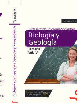 Cuerpo de Profesores de Enseñanza Secundaria. Biología y Geología. Temario Vol. IV., de Varios autores | portada del libro