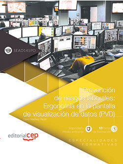 Prevención de riesgos laborales: Ergonomía en la pantalla de visualización de datos (PVD) (SEAD145PO, de David Martínez Place