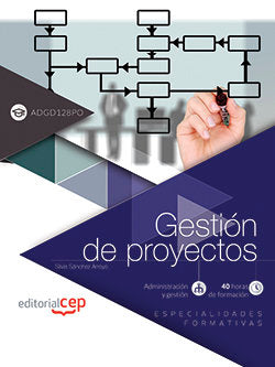 Gestión de proyectos (ADGD128PO). Especialidades formativas, de Silvia Sánchez Arroyo | portada del libro