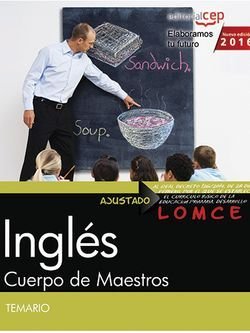 Cuerpo de Maestros. Inglés. Temario | portada del libro