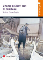 L'home Del Llavi Tort. El Robi Blau, de Arthur Conan Doyle | portada del libro