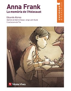 ANNA FRANK. MEMORIA DE L'HOLOCAUST (CUCANYA), de Anton Garcia | portada del libro