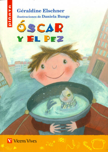 OSCAR Y EL PEZ (PIäATA), de G. Elschner | portada del libro