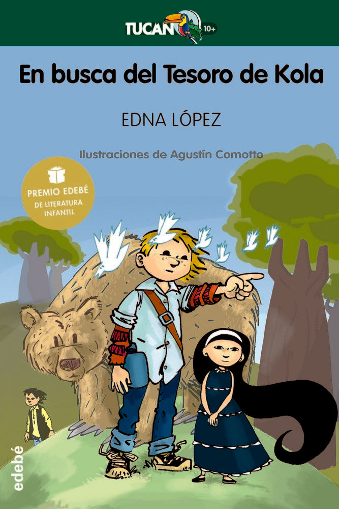 Premio EDEBÉ de Lit. Infantil: EN BUSCA DEL TESORO DE KOLA, de López Hernández, Edna Virginia | portada del libro