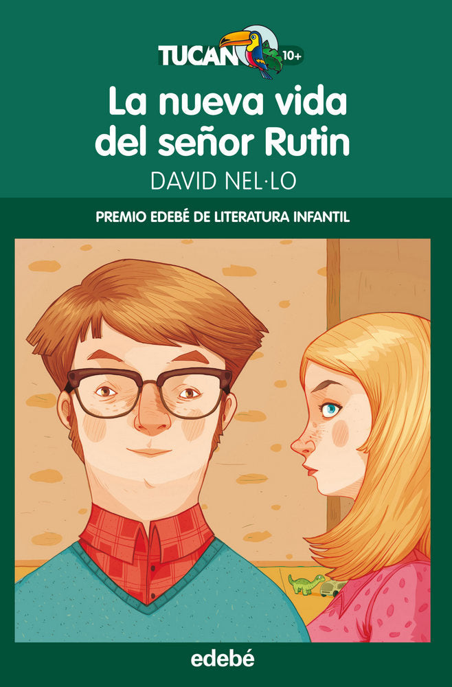 PREMIO EDEBÉ INFANTIL: La nueva vida del señor Rutin, de Nel·lo Colom. David | portada del libro