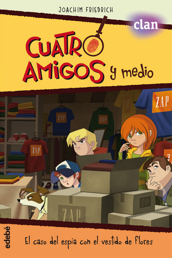 EL CASO DEL ESPÍA CON EL VESTIDO DE FLORES (la serie de TVE), de Friedrich, Joachim | portada del libro
