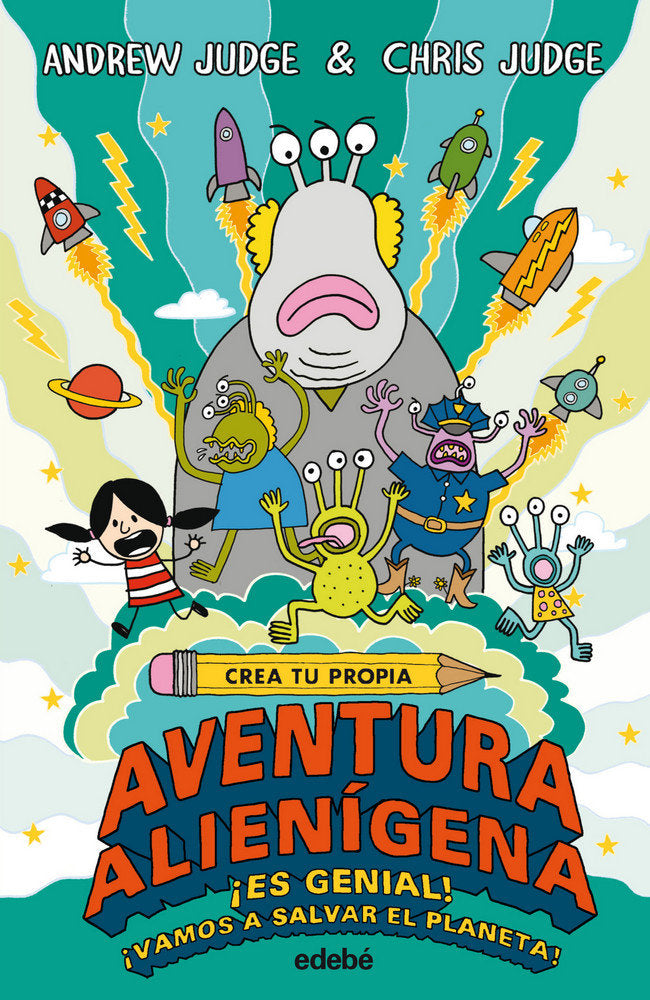 CREA TU PROPIA AVENTURA ALIENÍGENA, de Judge Andrew | portada del libro