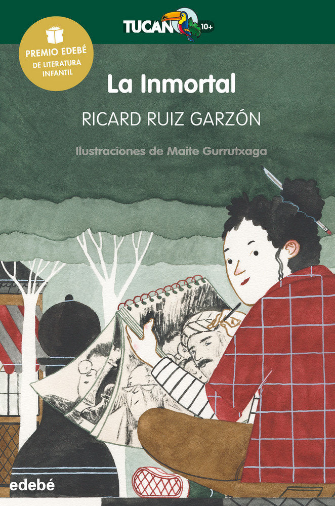 LA INMORTAL (Premio Edebé de Literatura Infantil), de Ruiz Garzón, Ricard | portada del libro