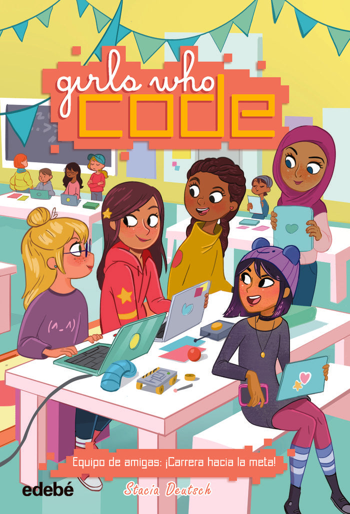 Equipo de amigas: ¡Carrera hacia la meta!, de Deutsch, Stacia | portada del libro