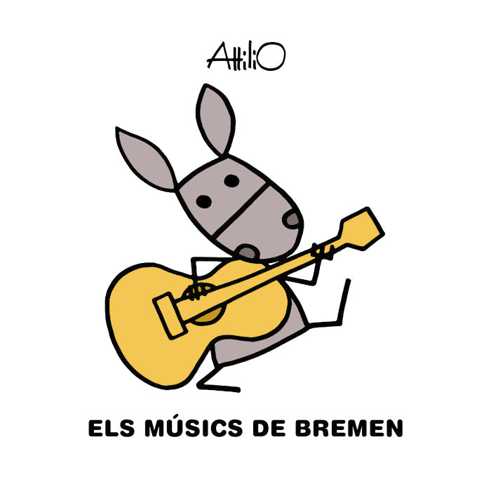 ELS MÚSICS DE BREMEN, de Attilio | portada del libro