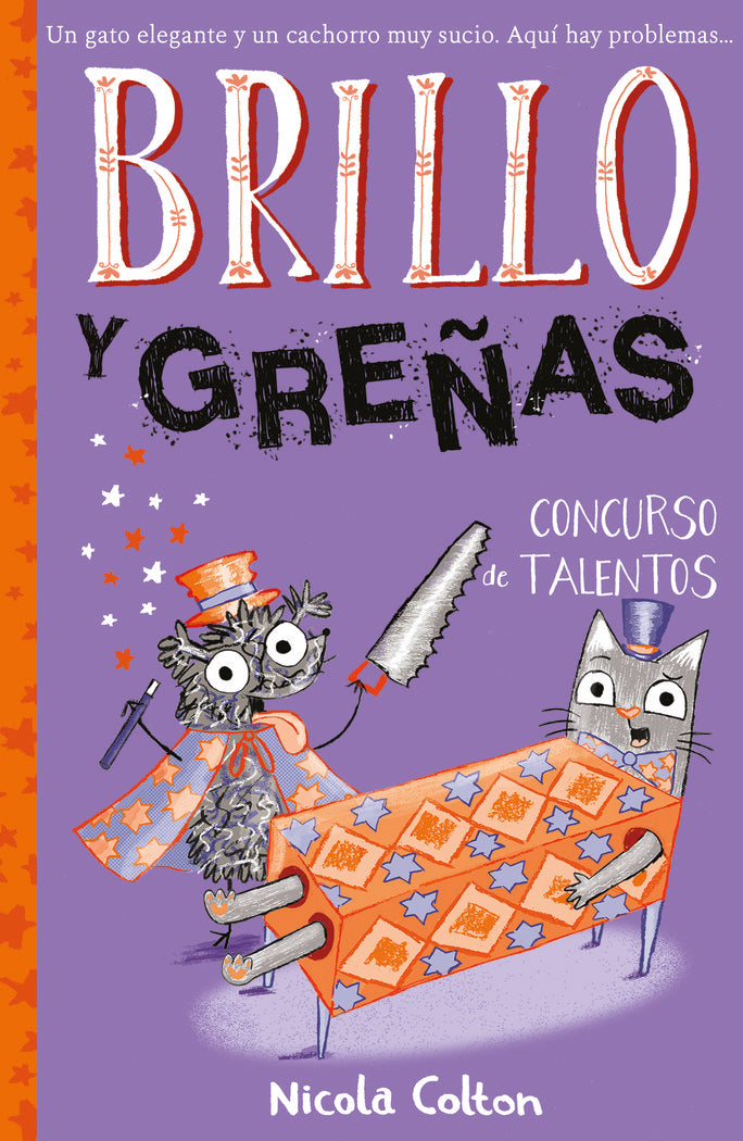 BRILLO Y GREÑAS 3 CONCURSO DE TALENTOS, de COLTON,NICOLA | portada del libro